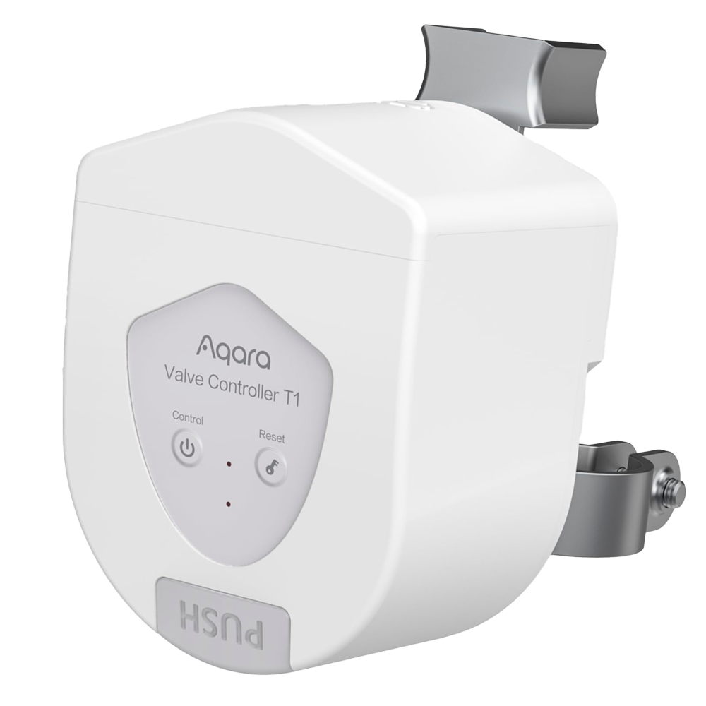 Aqara Controller Valvola d'acqua T1 - Zigbee 3.0 / Matter over Zigbee - Telecomando  - Richiede AQARA HUB - Durata della batteria di 2 anni - Supporta Apple Homekit