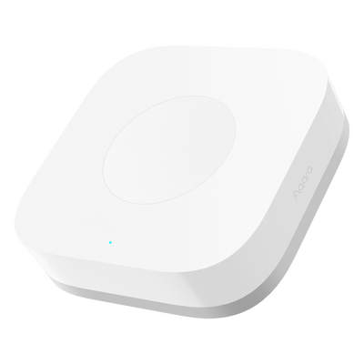 Aqara Pulsante wireless singolo T1 - Zigbee 3.0  - Matter over Zigbee - Richiede  AQARA HUB - 3 Azioni configurabili - Supporta Apple Homekit
