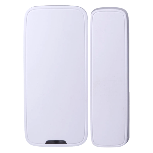 Contatto magnetico Branded - Wireless 433MHz - Antenna interna - Distanza 150m - Tamper anti-apertura - 1 x CR123 3V