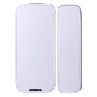 Contatto magnetico Branded - Wireless 433MHz - Antenna interna - Distanza 150m - Tamper anti-apertura - 1 x CR123 3V