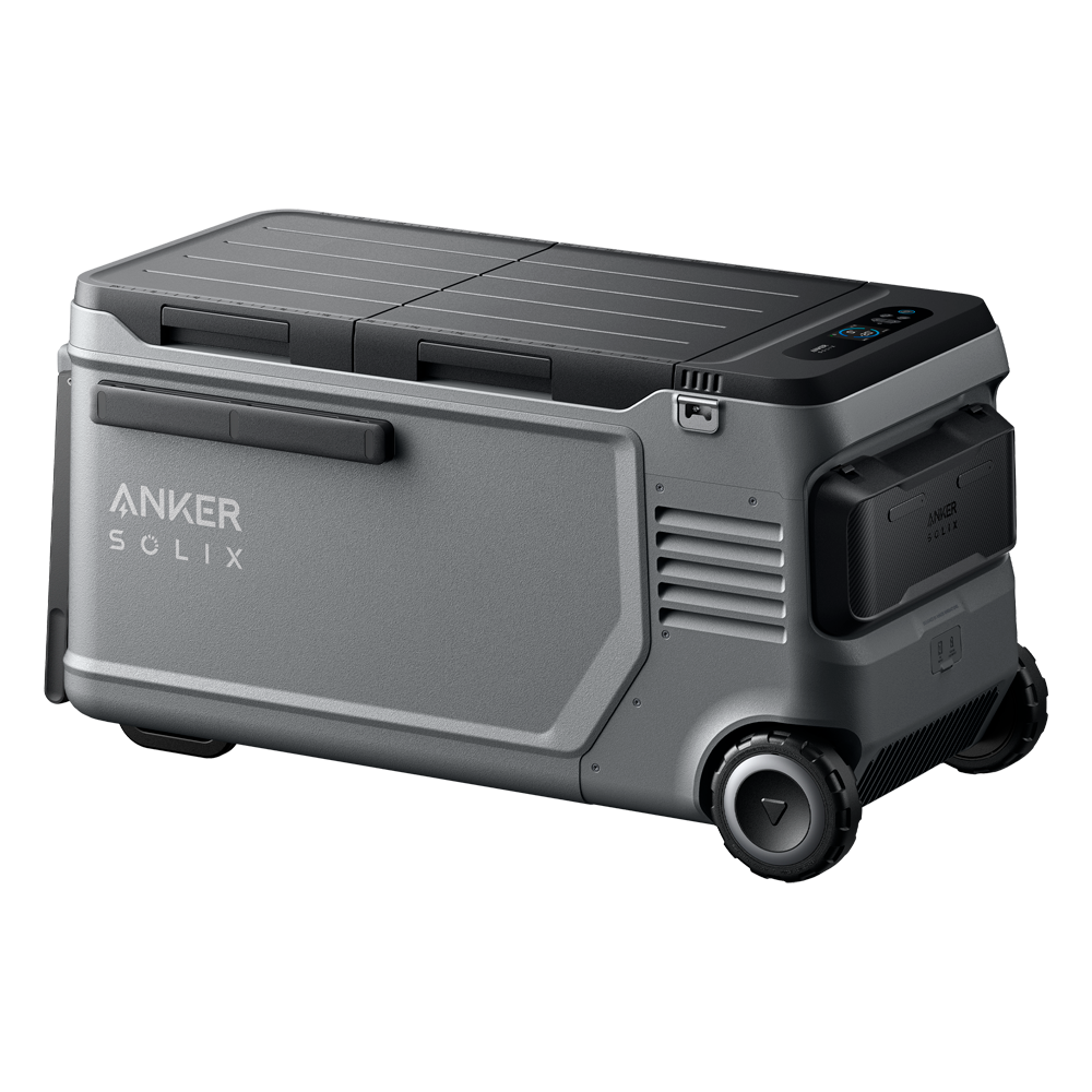 Frigorifero Portatile Anker Solix - Volume 58L - Con ruote - Uscite e modalità di ricarica multiple - Batteria sostituibile - Touch Screen | Controllo tramite APP