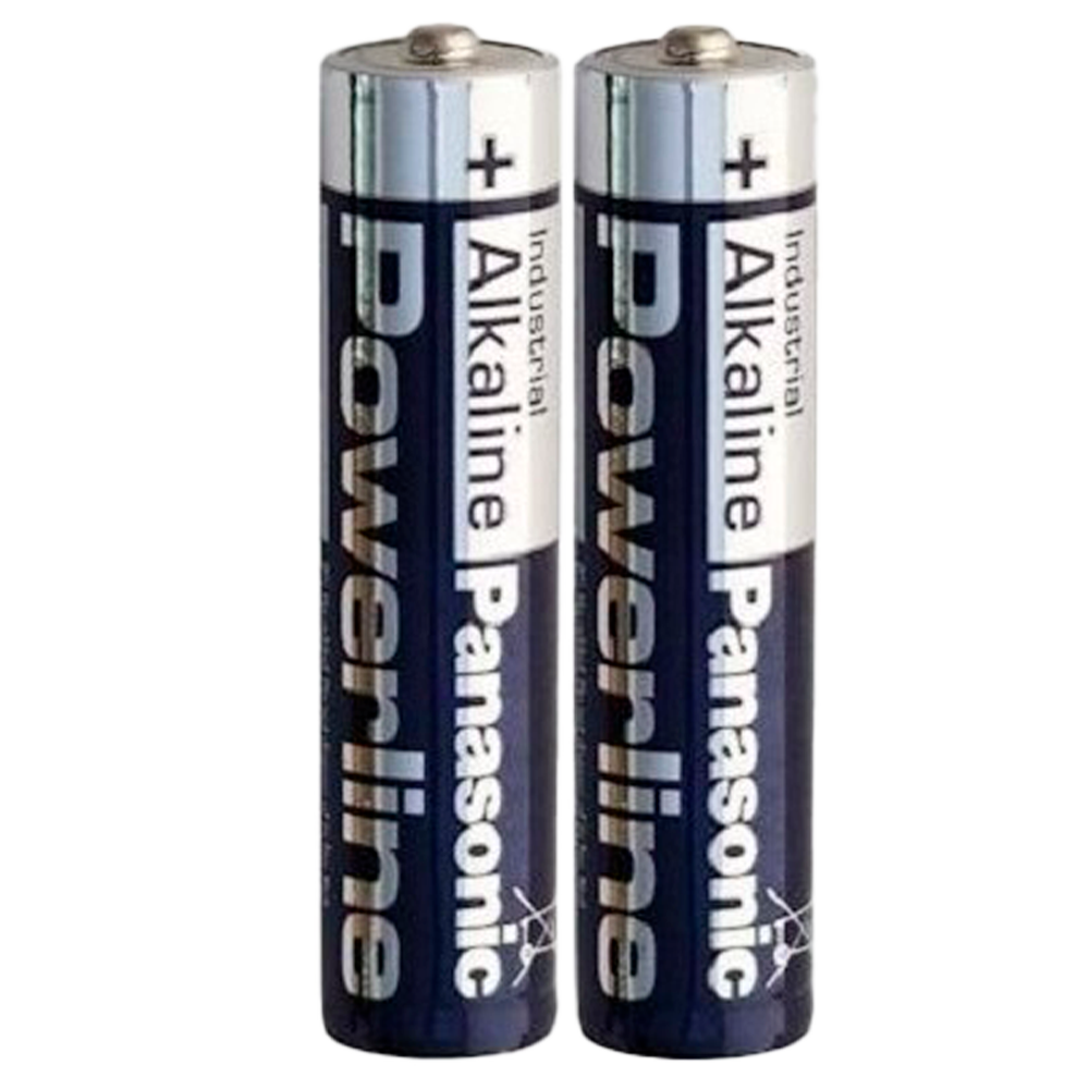 Panasonic - Batteria AAA/LR03 - Pack di 2 batterie - 1.5 V - Alcalina - Prezzo per batteria. Pack da 2
