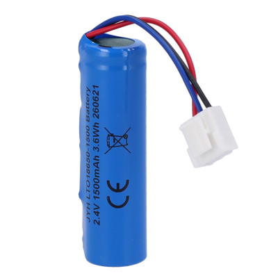FENIVA | Pila LTO118650 - Lito LTO ricaricabile - Tensione 2.4V / Retrattile Molex 5284 - Capacità nominale 1500mAh - Compatibile con FIBRA-STREETSIREN - FIBRA-STREETSIRENCUSTOM e FIBRA-STREETSIRENPLUS