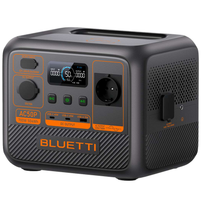 Batteria portatile Bluetti - Grande capacità 504Wh (18Ah) - Potenza di picco 1200W - Uscite e modalità di ricarica multiple - 3000 cicli di vita | Funzione UPS | IP65 - Display LCD | Controllo tramite APP
