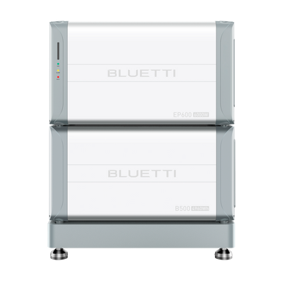 Kit batteria domestica - Inverter + Batteria + Supporto - Grande capacità 4960 Wh - Potenza 6000W - Controllo tramite APP (Wifi e Bluetooth) - IP65