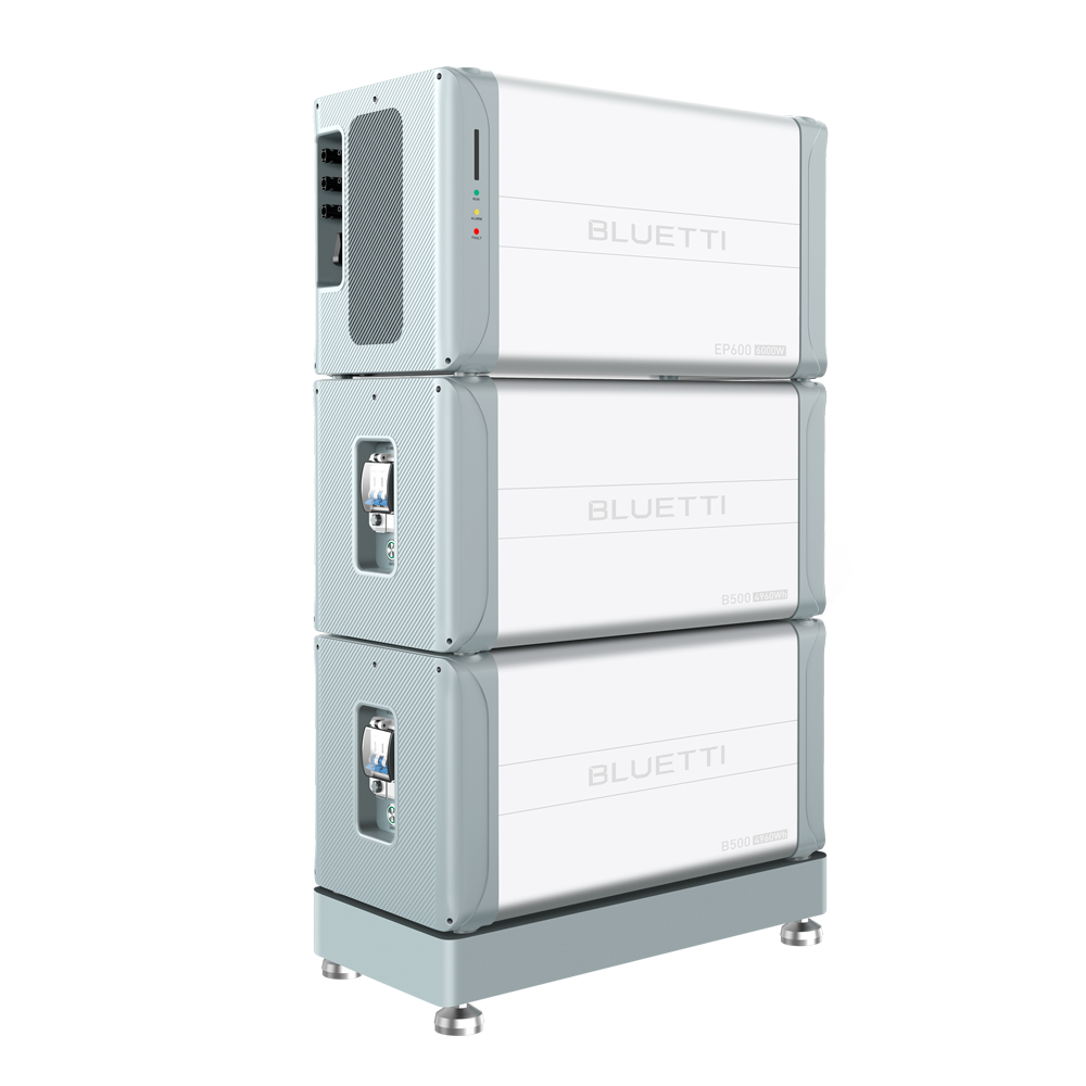 Kit batteria domestica - Inverter + Batteria + Supporto - Grande capacità 9920 Wh - Potenza 6000W - Controllo tramite APP (Wifi e Bluetooth) - IP65