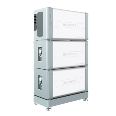 Kit batteria domestica - Inverter + Batteria + Supporto - Grande capacità 9920 Wh - Potenza 6000W - Controllo tramite APP (Wifi e Bluetooth) - IP65