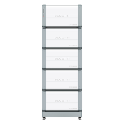 Kit batteria domestica - Inverter + Batteria + Supporto - Gran capacità 19840Wh - Potenza 7600W - Controllo tramite APP (Wifi e Bluetooth) - IP65