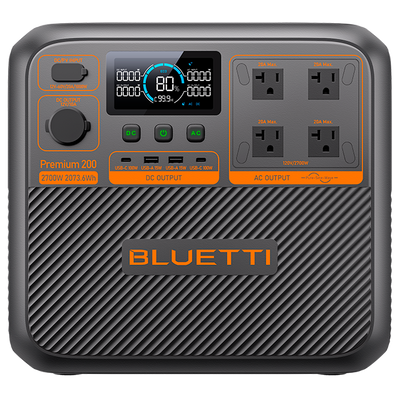 Power Station portatile - Gran capacità 2074Wh - Potenza in uscita 2700W - Uscite e modalità di ricarica multiple - 6000 cicli di vita | Funzione UPS - Display LCD | Controllo tramite app