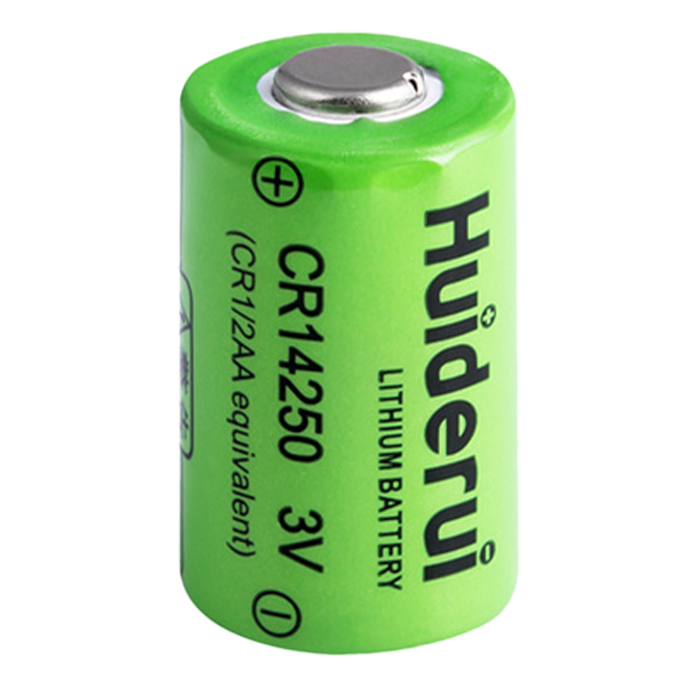 Huiderui - Batteria CR14250 - 1/2AA - Litio - Tensione 3V - Capacità nominale 820 mAh