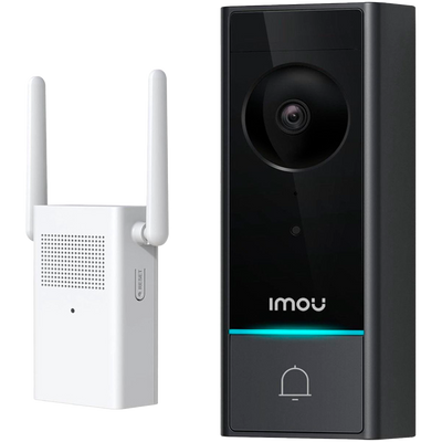 Doorbell WiFi a batteria Imou 5 Megapixel 2K - Batteria 6200 mAh - Lente 2.0mm / IR 5m - Rilevamento PIR di persone - Audio bidirezionale / Suoneria - App Imou Life