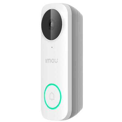Doorbell WiFi Imou 5 Megapixel 3K - Alimentazione AC / DC - Lente 2.0mm / IR 5m - Rilevamento PIR di persone - Audio Bidirezionale  - App Imou Life