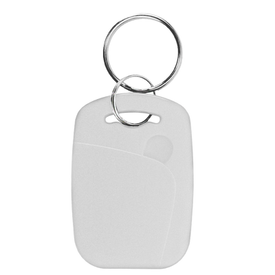 FENIVA | Portachiavi TAG di prossimità numerato - ID per radiofrequenza - MF DESFire EV1 passivo | Colore bianco - Frequenza 13.56 MHz - Dimensioni: 44 (I) x 31 (H) mm