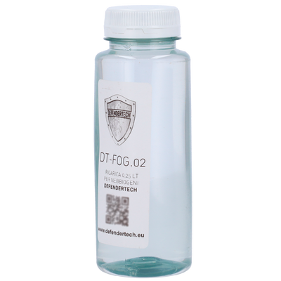 Defendertech - Ricarica liquido - 0.25L - Ideale per il nebbiogeno da  100m3