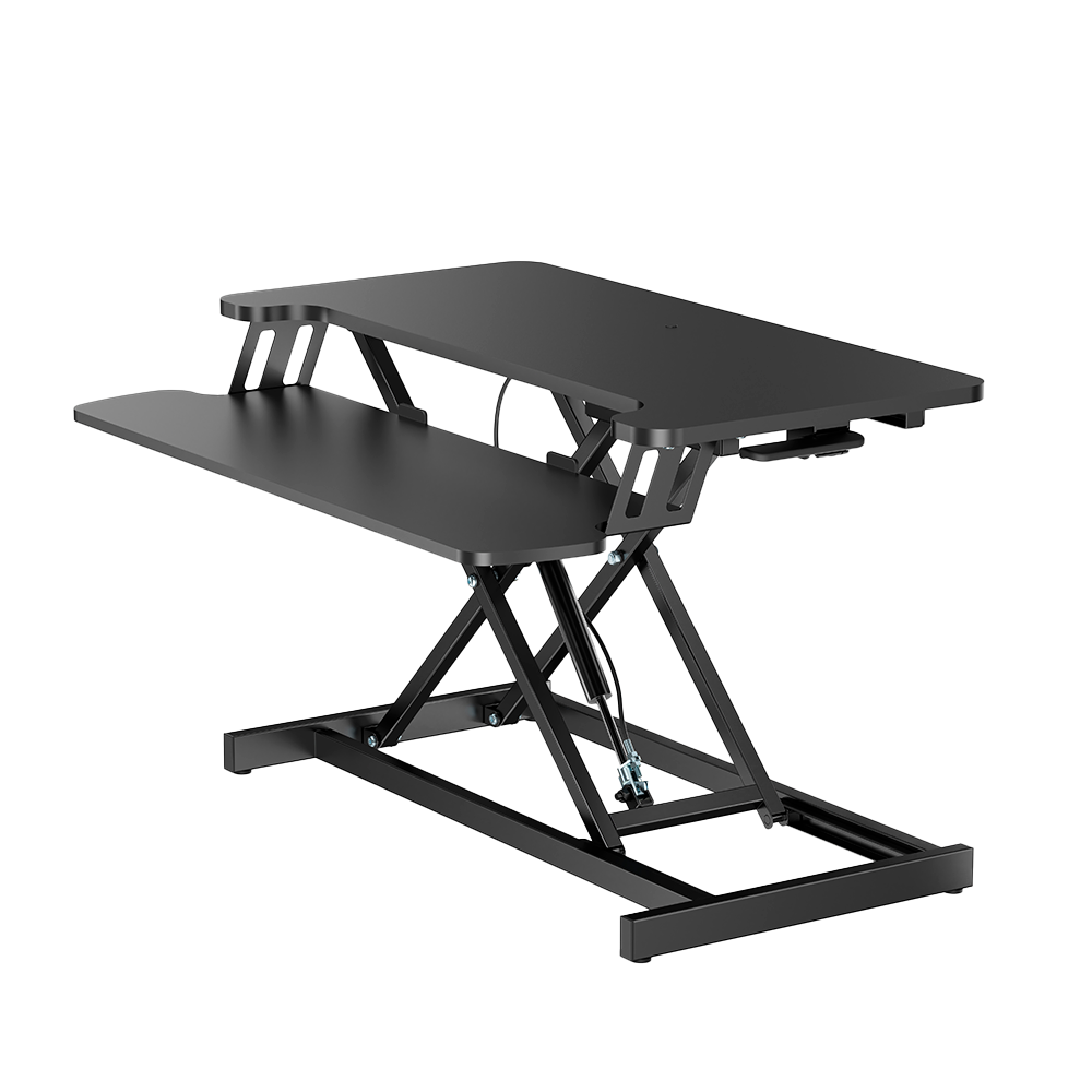 Postazione di lavoro pieghevole - Carico massimo 15Kg - Regolazione manuale dell'altezza