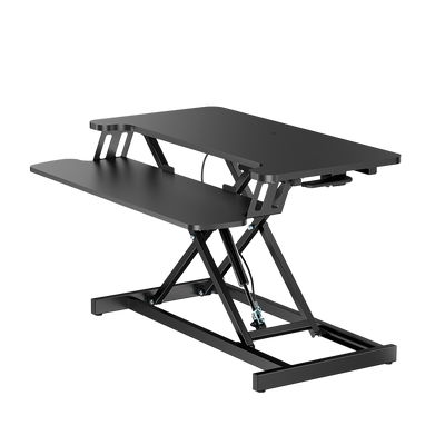 Postazione di lavoro pieghevole - Carico massimo 15Kg - Regolazione manuale dell'altezza