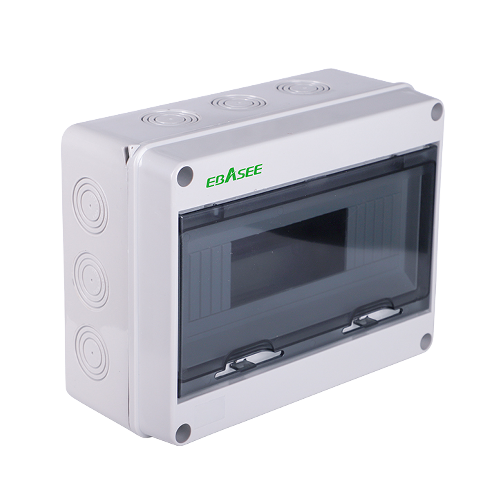 FENIVA | Cuadro de distribución - Número de módulos: 12 - Estanco / Válido para exterior - Compatible con protecciones eléctricas - Para montaje en carril DIN - 255 x 198 x 108 mm