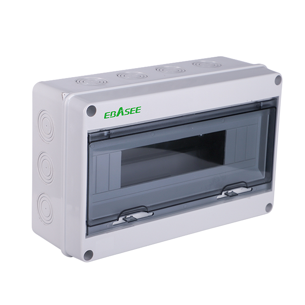 FENIVA | Quadro di distribuzione - Numero di moduli: 15 - A tenuta stagna / Adatto all’uso esterno - Compatibile con i dispositivi di protezione elettrica - Per montaggio su guida DIN - 309 x 198 x 108 mm