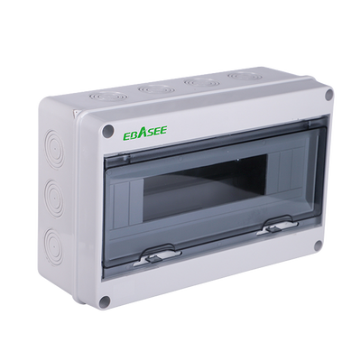 FENIVA | Quadro di distribuzione - Numero di moduli: 15 - A tenuta stagna / Adatto all’uso esterno - Compatibile con i dispositivi di protezione elettrica - Per montaggio su guida DIN - 309 x 198 x 108 mm