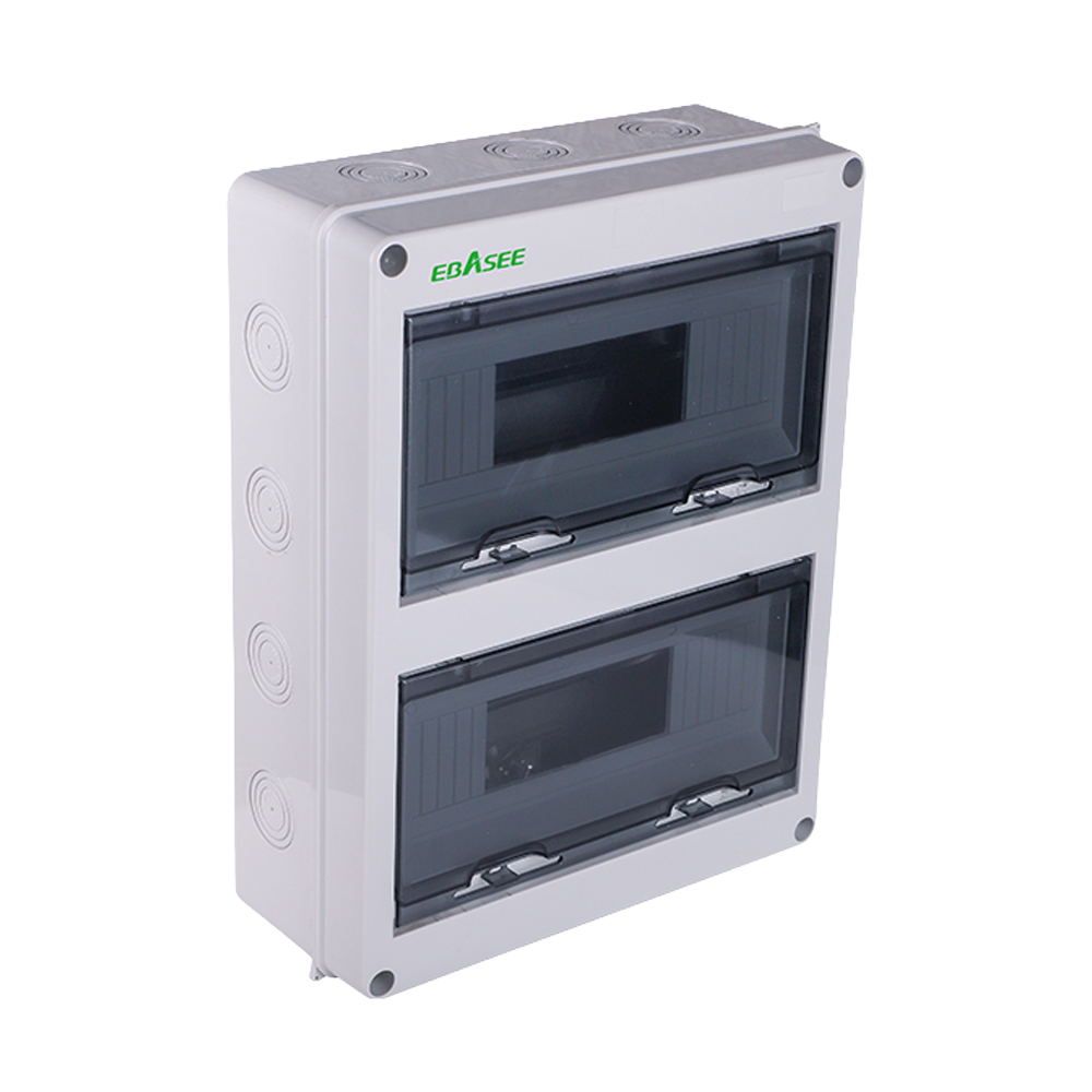 FENIVA | Cuadro de distribución - Número de módulos: 24  - Estanco / Válido para exterior - Compatible con protecciones eléctricas - Para montaje en carril DIN - 415 x 300 x 140 mm