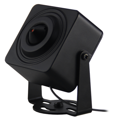 Mini Cámara IP AI EASY-P Pinhole - 4MP | Lente 3.7 mm - Mic | WDR 120 dB - Instalación Plug &amp; Play - Soporta UMD y Motion Detect 2.0 - PoE | P2P