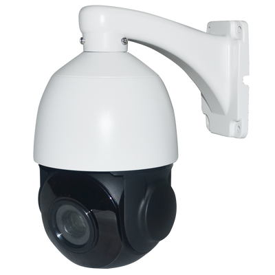 Telecamera Dome PTZ IP AI EASY-P - 5MP | Ottica 5.35~96.3mm - IR 80m | Mic | Speaker | 18X Zoom Ottico - IA per Persone e/o Veicoli - IP66 | WDR 120dB | PoE | RJ45