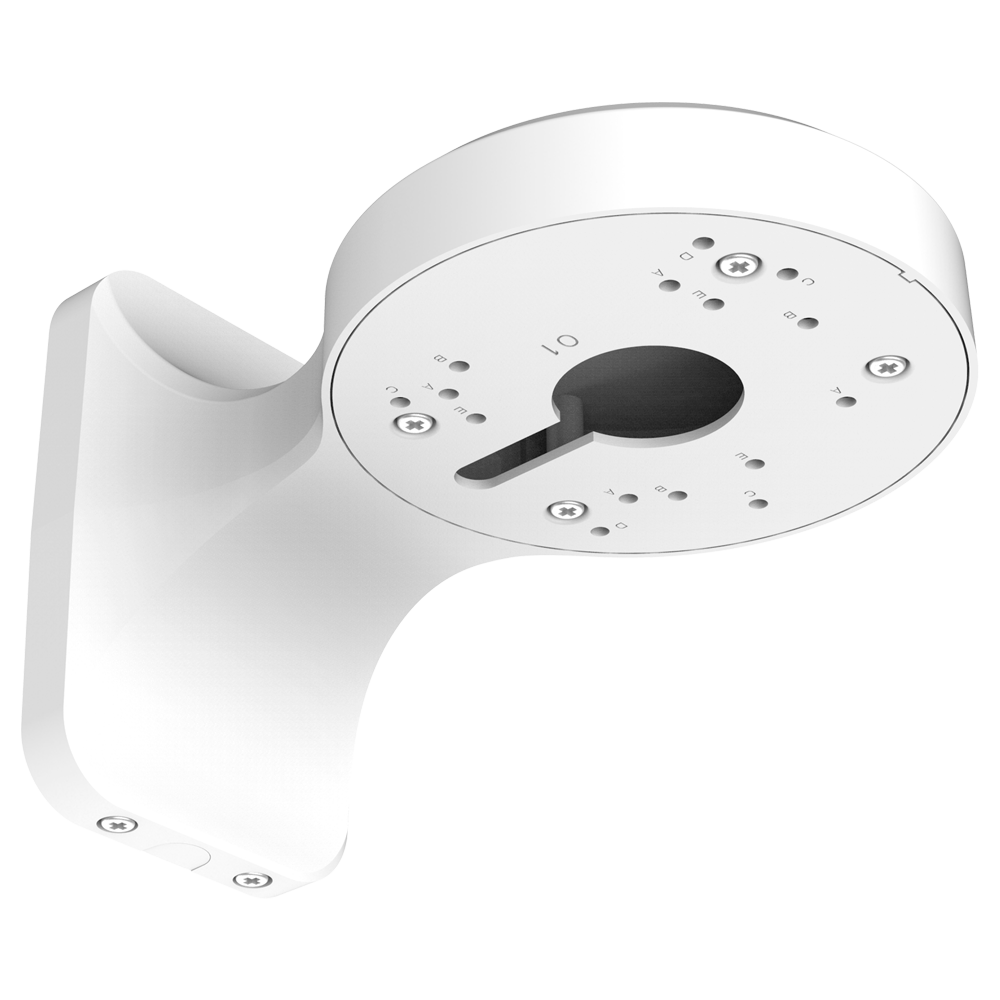 Staffa a parete Easy-P - Per telecamere turret - Adatto per uso in esterni - Installazione a parete
