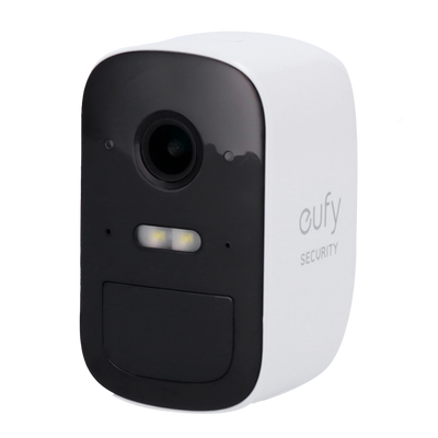 Telecamera da collegare a HomeBase2 Eufy by Anker - 1080p / 6700 mAh / Sensore PIR + Persone - Comunicazione RF a bassa frequenza - Audio bidirezionale - Autonomia fino a 6 mesi - Adatto per esterni IP67