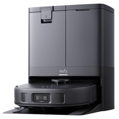 Robot Aspirapolvere Eufy by Anker - Potenza massima di 8000 Pa - Serbatoio 2.5 L Polvere / 3 L Acqua - Pulizia a pressione / Navigazione laser iPath - Mappatura Vari Piani  - Amazon Alexa e Google Assistant