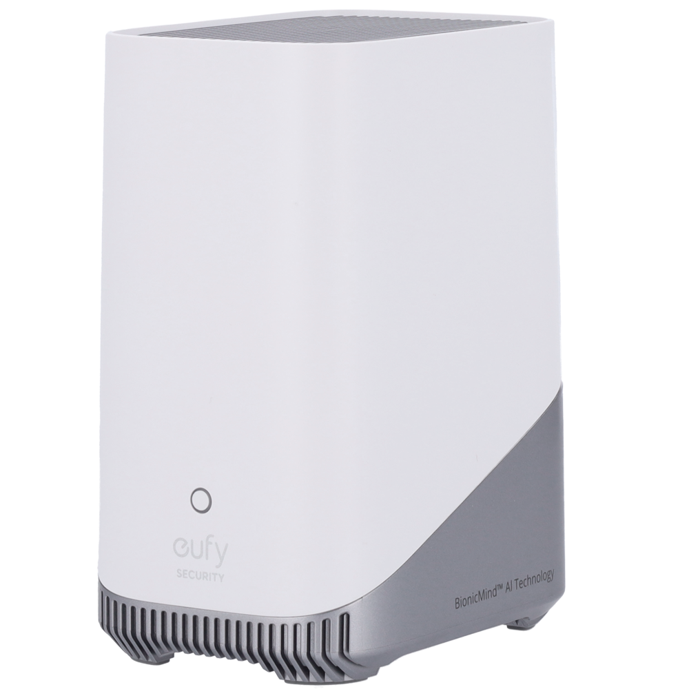 Eufy by Anker HomeBase 3 S380  - Rilevamento intelligente IA BionicMind - HomeBase WiFi con sirena - Storage integrato 16 GB   - Fino a 16 TB di memoria - Adatto per interni IP65