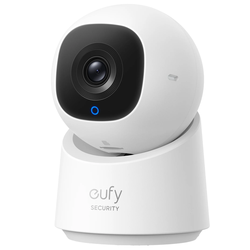 Telecamera Eufy by Anker - 2K (1080P) - 1/2.7" Progressive Scan CMOS - Ottica 2.8 mm | WDR | IR 10 m - Compressione H.264/H.265 - Adatta per interni