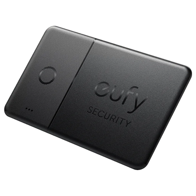 Eufy by Anker Smart Track Card - Bluetooth - Compatibile con iOS Apple Find My - Pulsante di collegamento rapido - Lunga durata della batteria - Posizione precisa