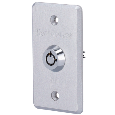 Interruttore a chiave - Uso professionale - Testato 500.000 usi - NO/NC/COM | Montaggio a incasso o in superficie - Misure 86 (H) x 50 (l) x 29 (P) mm - Realizzato in acciaio inox