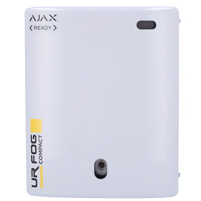 URFOG Ajax Ready - Nebbiogeno gamma Compact - 2 relè Ajax integrati (inserimento e sparo) - Fino a 390 m3 di copertura - Dimensioni e peso ridotti - Non lascia tracce dopo lo sparo