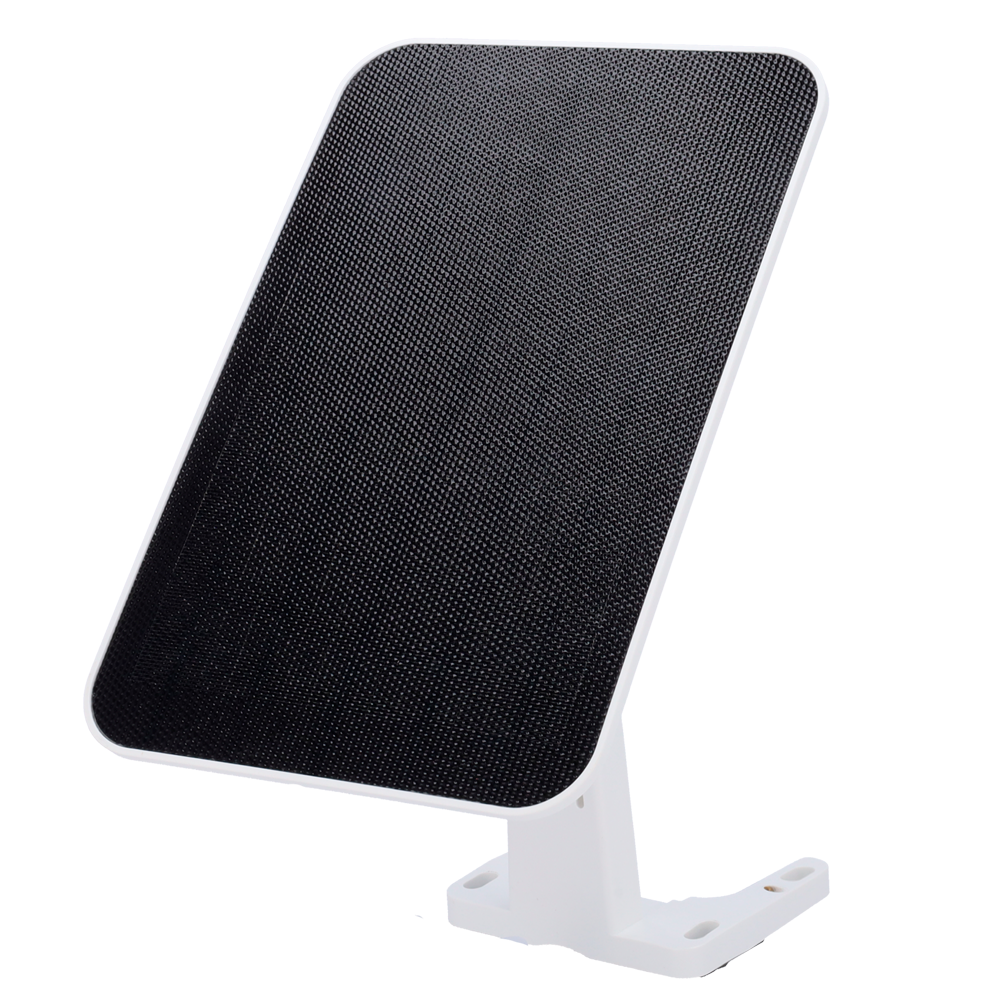 Imou Pannello Solare 8W - Compatibile con le telecamere Imou Cell PT - Metodo di incapsulamento PET laminato - Cristallo di silicio monocristallino - Alimentazione del pannello solare 8W / Tipo USB-C - Adatto per esterni IP65