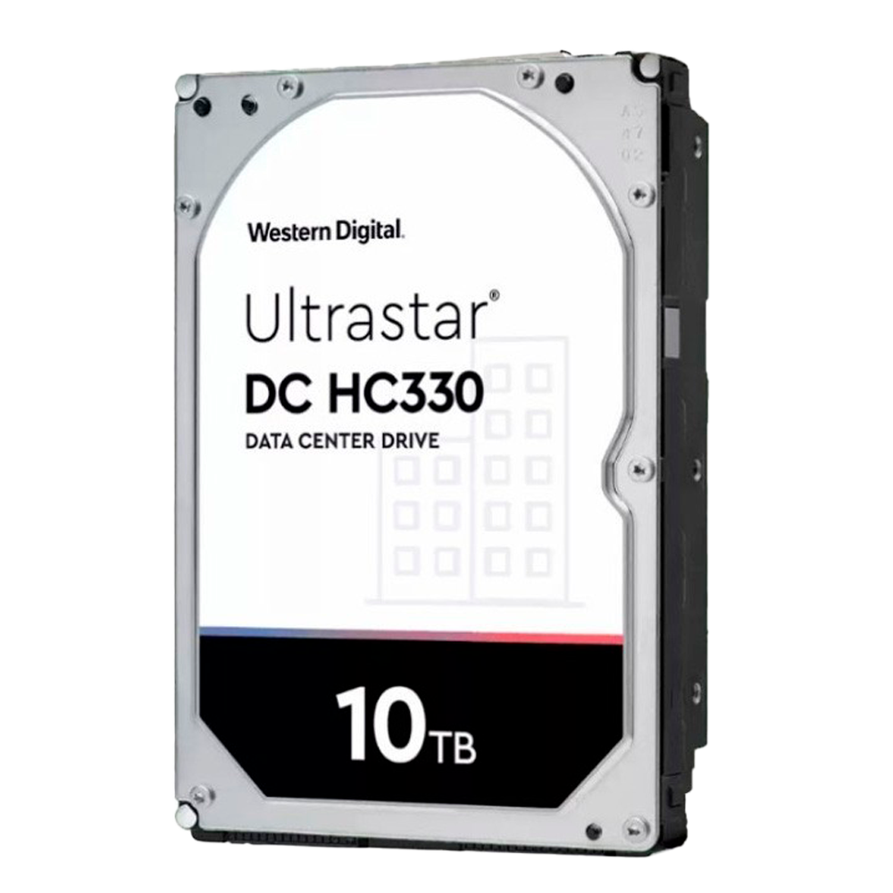 Hard Disk Western Digital - Capacità 10 TB - Interfaccia SATA 6 GB/s - Modello WUS721010ALE6L4 - Progettato appositamente per Server e Data Center - Da solo o installato su DVR