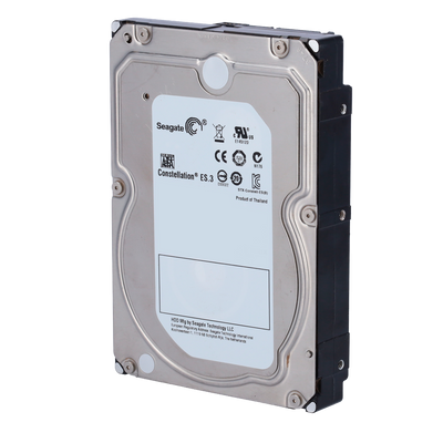 Disco duro Seagate modelo ST4000NM0033 - Capacidad 4 TB - Interfaz SATA 6 Gb/s - Especial para Videograbadores - Suelto o instalado en DVR - Reacondicionado