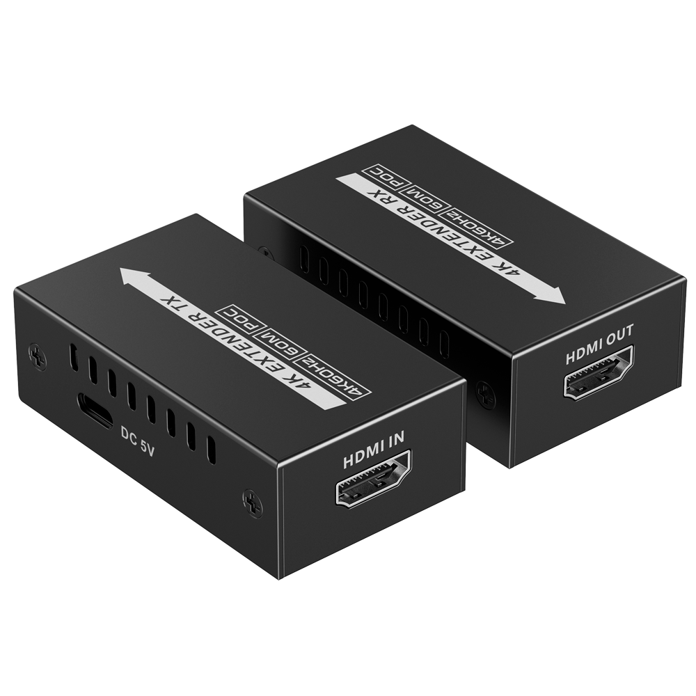 Estensore di segnale HDMI - Distanza 60 m - Risoluzione 4K - Consente connessioni 1:1