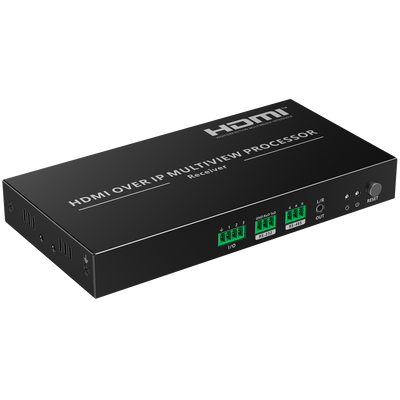 Matriz de señal HDMI IP - Permite NxM - Resolución 4K - Incluye 1 receptor Multiview