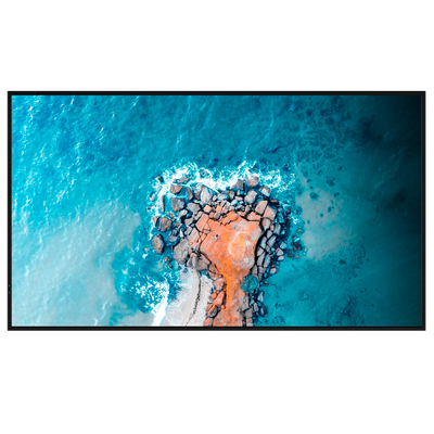 Monitor HISENSE DLED 4K 86" | Serie DM - Risoluzione 3840x2160 - 2 ingressi HDMI 2.0 - Utilizzo intenso 24/7 - Altoparlanti integrati - Android 11