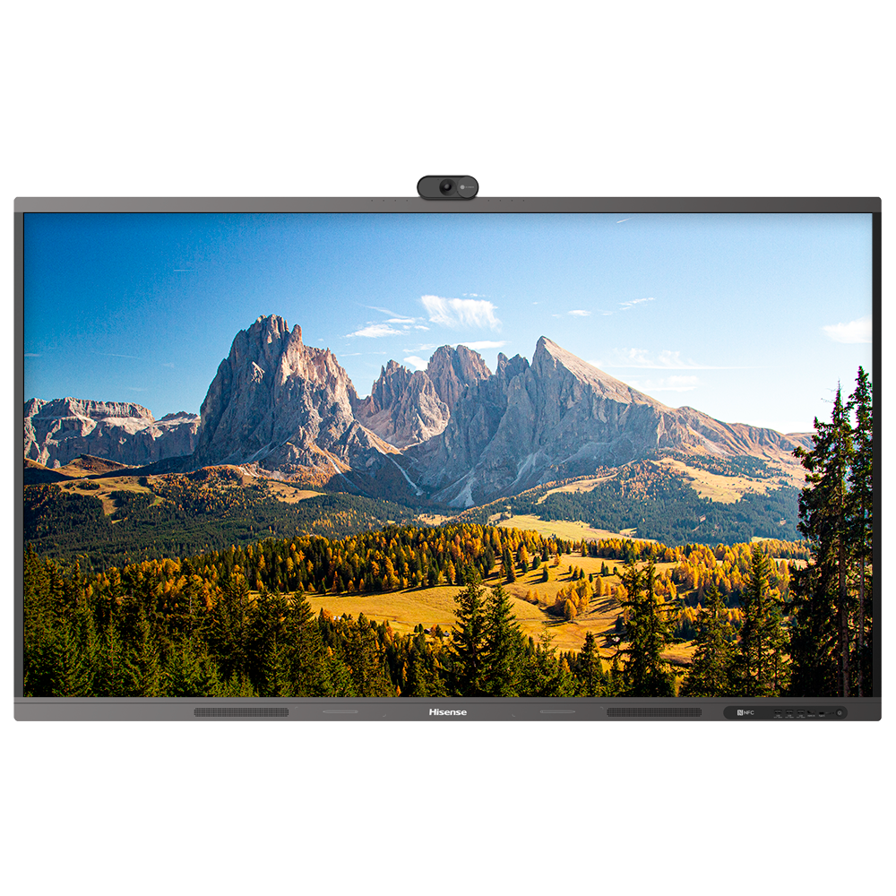 Monitor interattivo 86" - Risoluzione 4K - Android 13 - Certificazione EDLA - 8 GB RAM e 128 GB ROM - Array di microfoni e telecamere