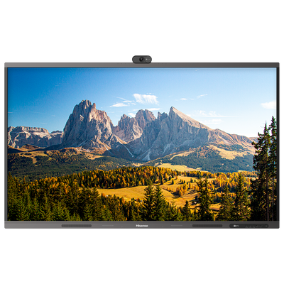 Monitor interattivo 86" - Risoluzione 4K - Android 13 - Certificazione EDLA - 8 GB RAM e 128 GB ROM - Array di microfoni e telecamere