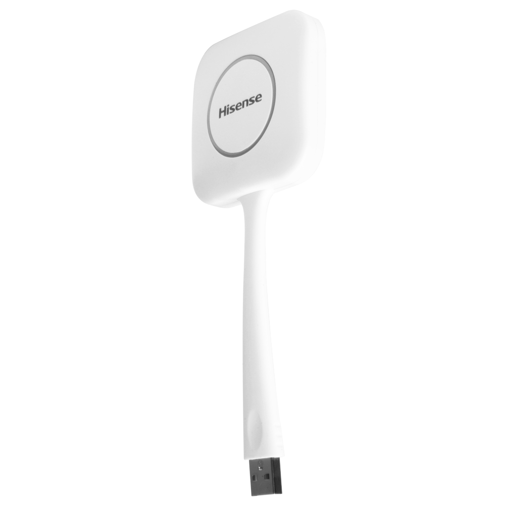 Compatibile con Hisense serie CE e BE - Trasmettitore Wireless USB 2.0 - Pulsante On/Off - Distanza massima. di trasmissione 15m - Connessione 5G