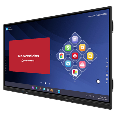 Schermo interattivo IBOARD 55'' 4K - Risoluzione 3840x2160 - Ingressi HDMI