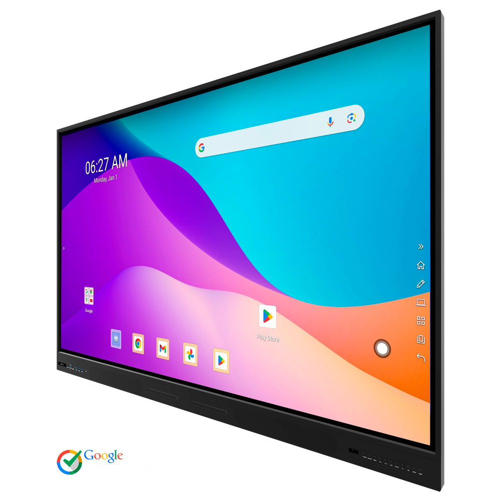 Schermo interattivo IBOARD 86'' 4K - (Opzionale) Lavagne laterali  - Risoluzione 3840x2160 - Ingressi HDMI