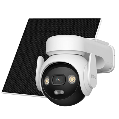 Telecamera AOV PT WiFi &amp; 4G LTE Imou 5 Megapixel - Inclusa scheda SIM / Batteria 10000 mAh - Ottica 3.6 mm / IR 20m / Led bianco - Rilevamento umano tramite IA - Audio Bidirezionale / Sirena &amp; Luce LED - Adatto per esterni IP66