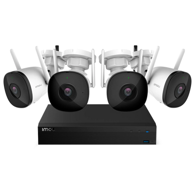 Telecamera Wifi Imou 2 Megapixel - IR 30 m - Ottica 2.8 mm - Rilevamento intelligente delle persone - Audio bidirezionale - Adatto per esterni IP67