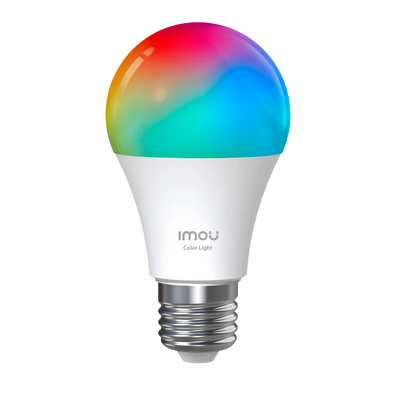Imou Lampadina smart B5 WiFi 2.4GHz Matter - LED RGBW  - Luminosità regolabile - Temperatura 2700K - 6500K - Attacco E27 - Adatta per interni