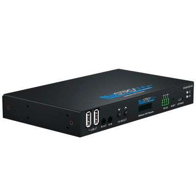 Ricevitore di segnale HDMI - Risoluzione UHD - 1 ingresso LAN (RJ45) - 1 uscita HDMI - Funzione KVM