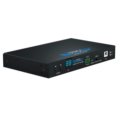 Trasmettitore di segnale HDMI - Risoluzione UHD - 1 ingresso HDMI - 1 uscita LAN (RJ45) - Funzione KVM